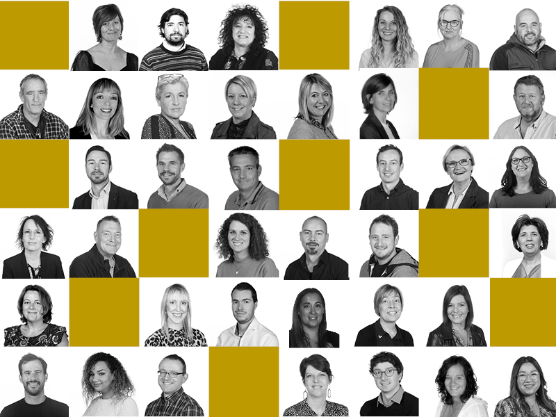 Plus d’une cinquantaine de collaborateurs à votre service