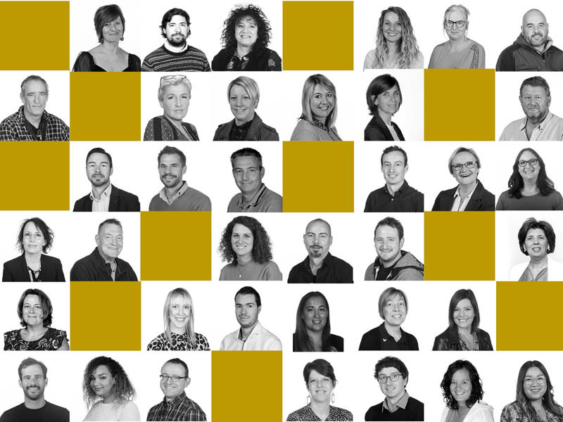 Plus d’une cinquantaine de collaborateurs à votre service