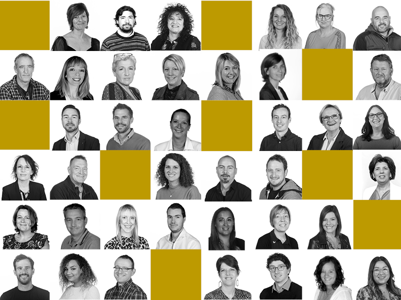Plus d’une cinquantaine de collaborateurs à votre service