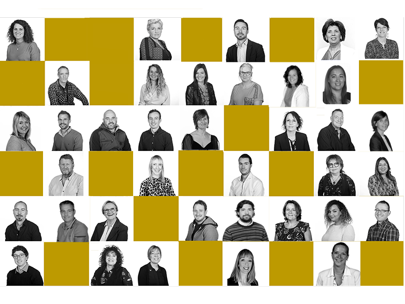 Plus d’une cinquantaine de collaborateurs à votre service