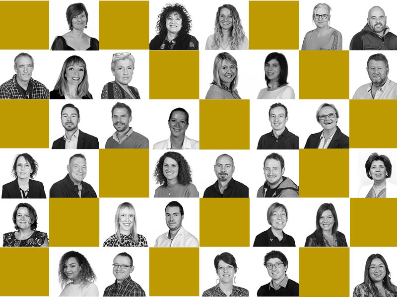 Plus d’une cinquantaine de collaborateurs à votre service