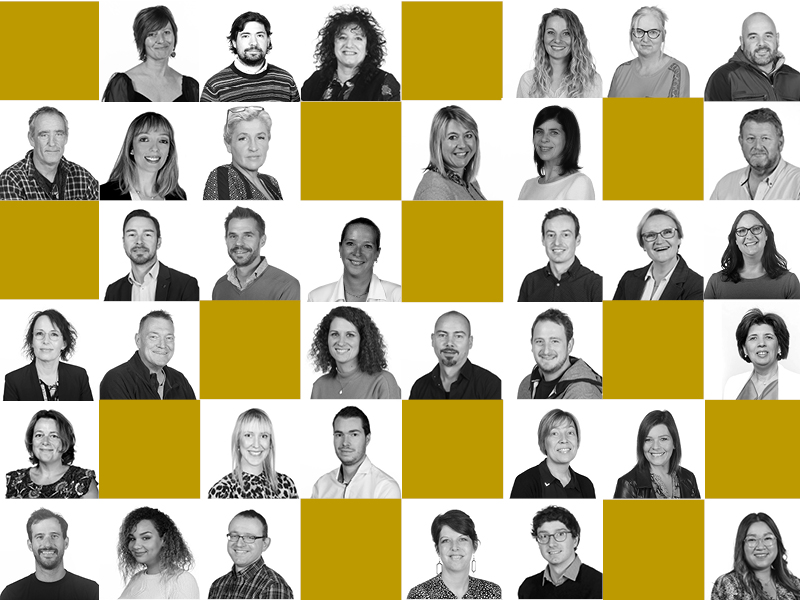 Plus d’une cinquantaine de collaborateurs à votre service