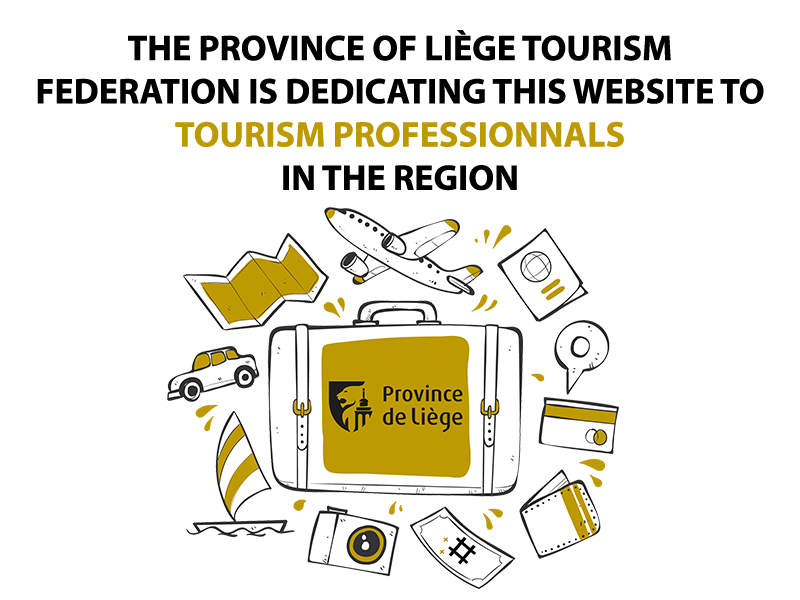 Brand-new ‘pro’ website - Province of Liège Tourism Federation