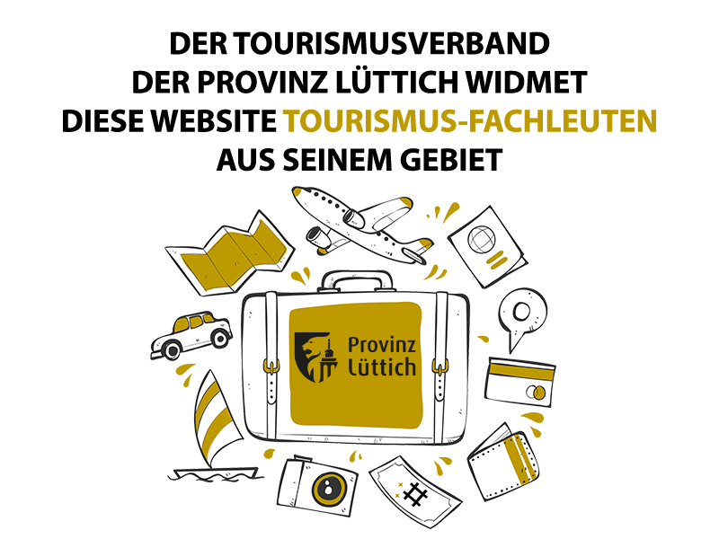 Eine völlig neue „Profi-“Seite online gestellt - Tourismusverband der Provinz Lüttich