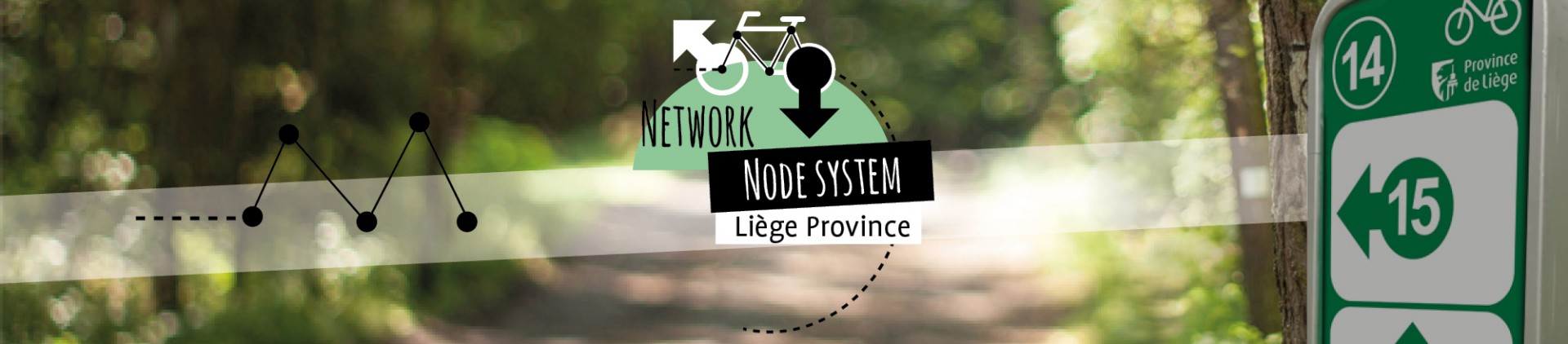 Bicycle Nodes Network of Liège Province