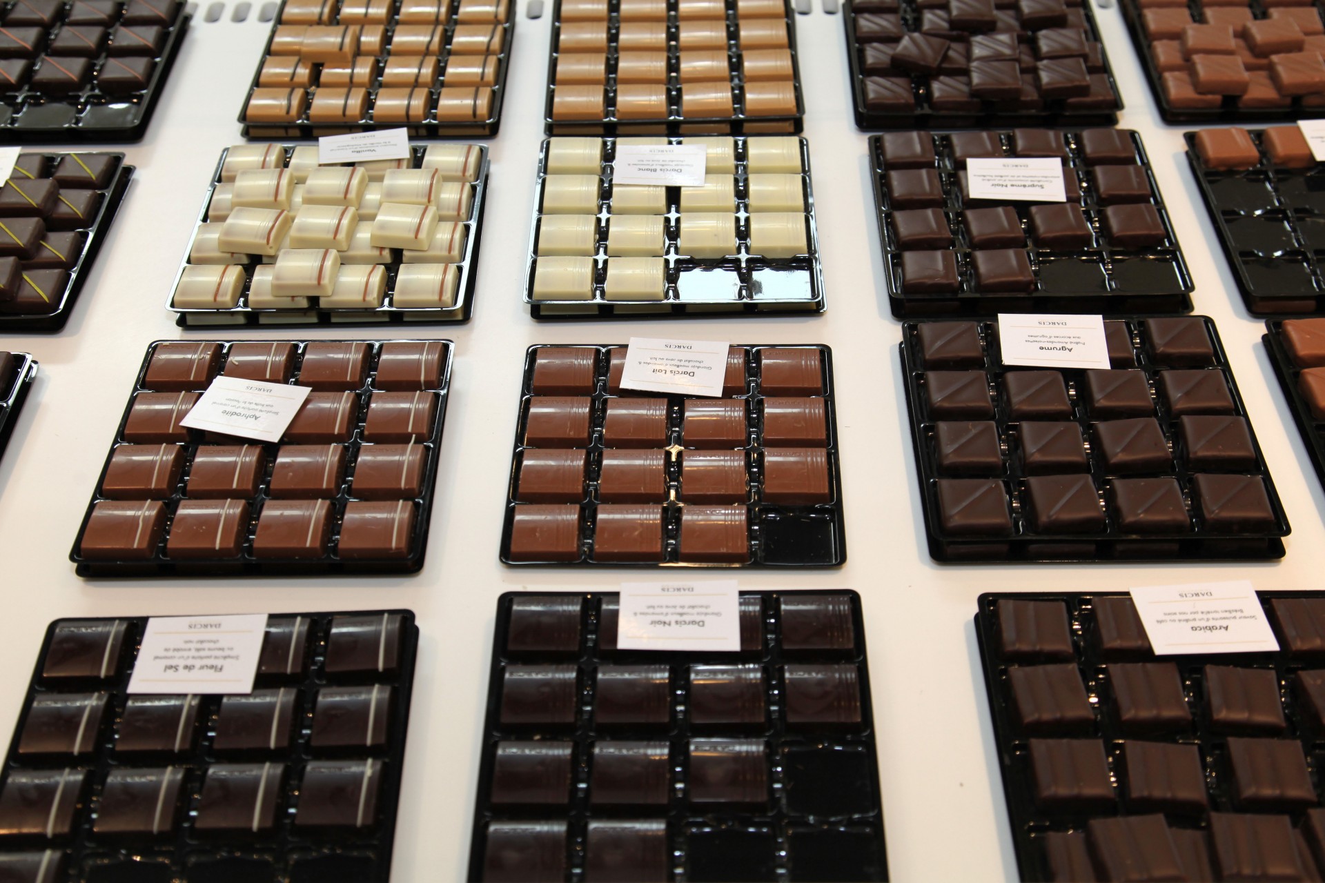 Chocolaterie Darcis - Boutique - Chocolats 