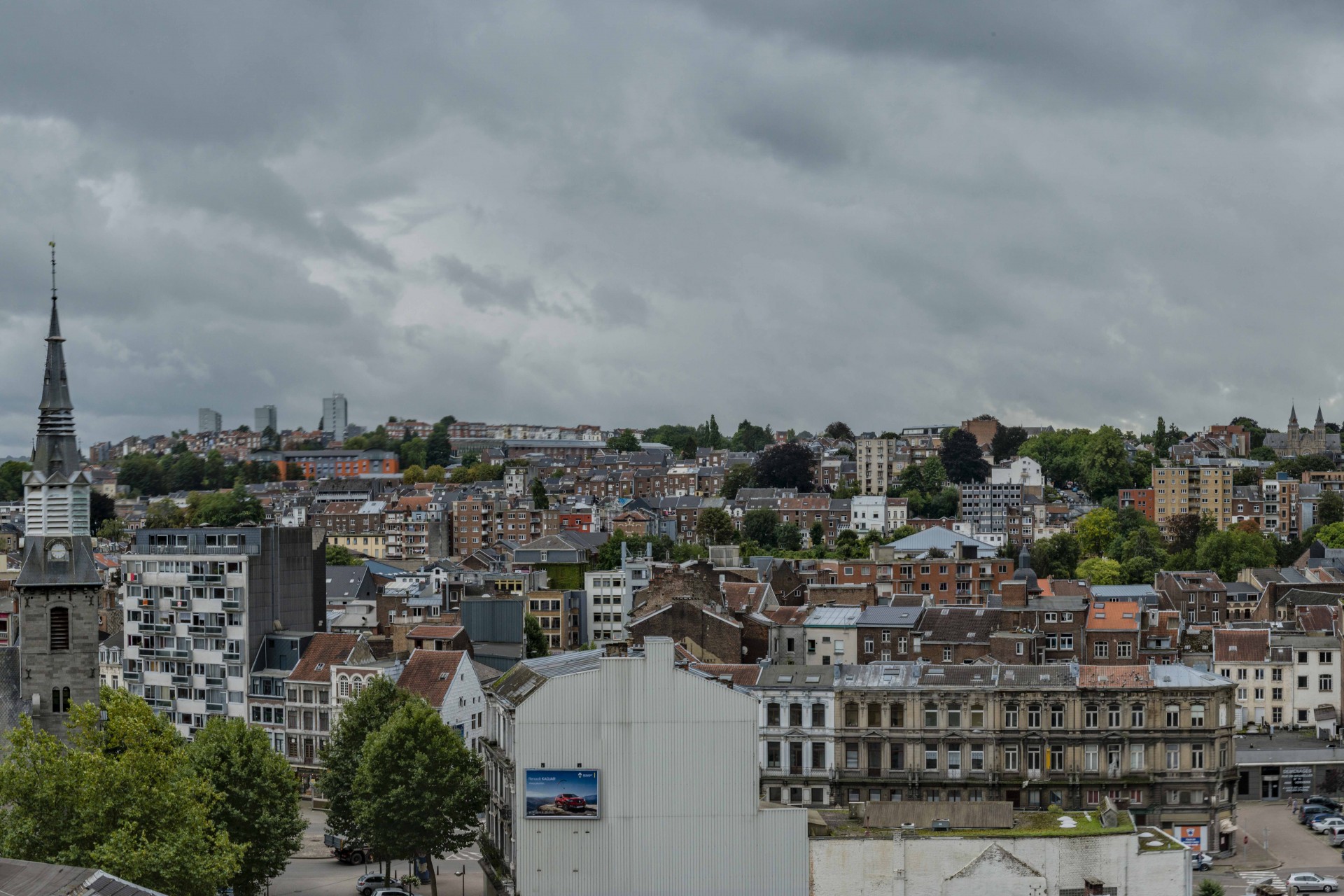 Vue panoramique de Verviers