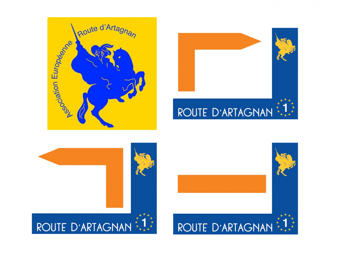 Route européenne d'Artagnan_Logo_Balises_2021