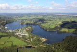 Lac de Bütgenbach - Vue aérienne
