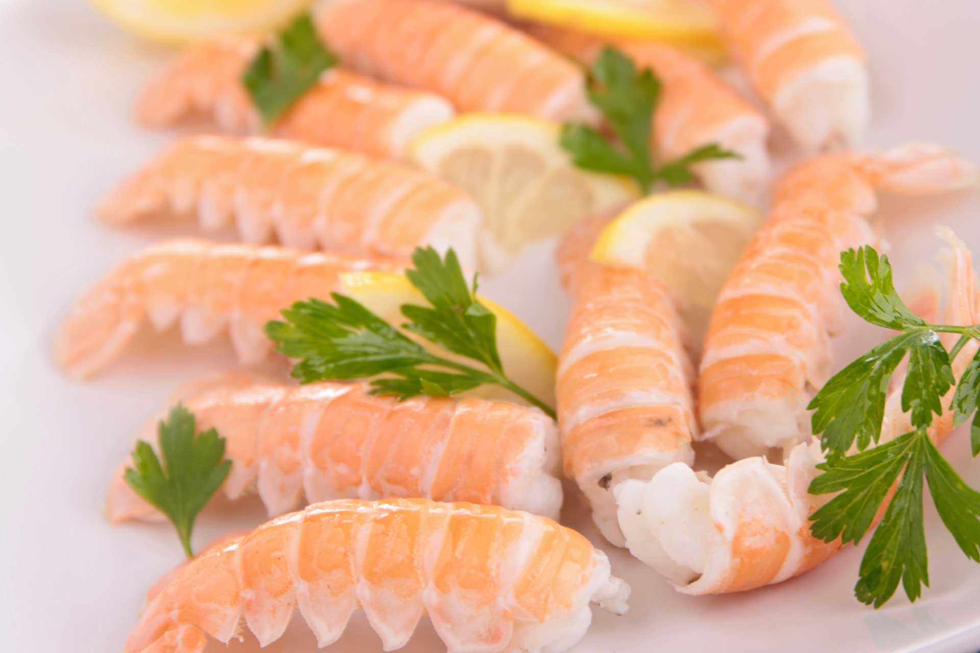 Scampis à la diable