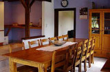 Le cottage du coticule salle à manger